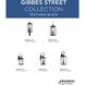 Gibbes Street 1 Light 15 inch Textured Black Outdoor Wall Lantern, Small, Design Series 